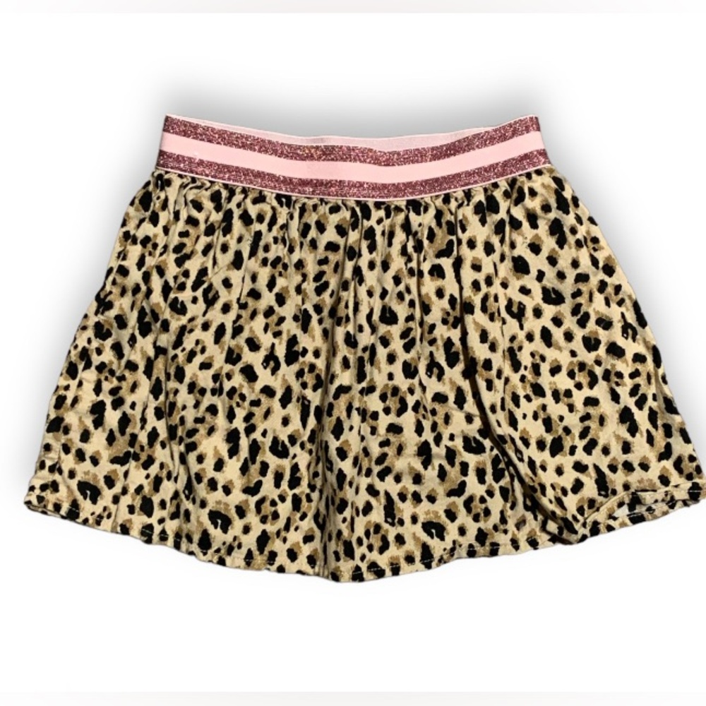 Girls Leopard Skirt